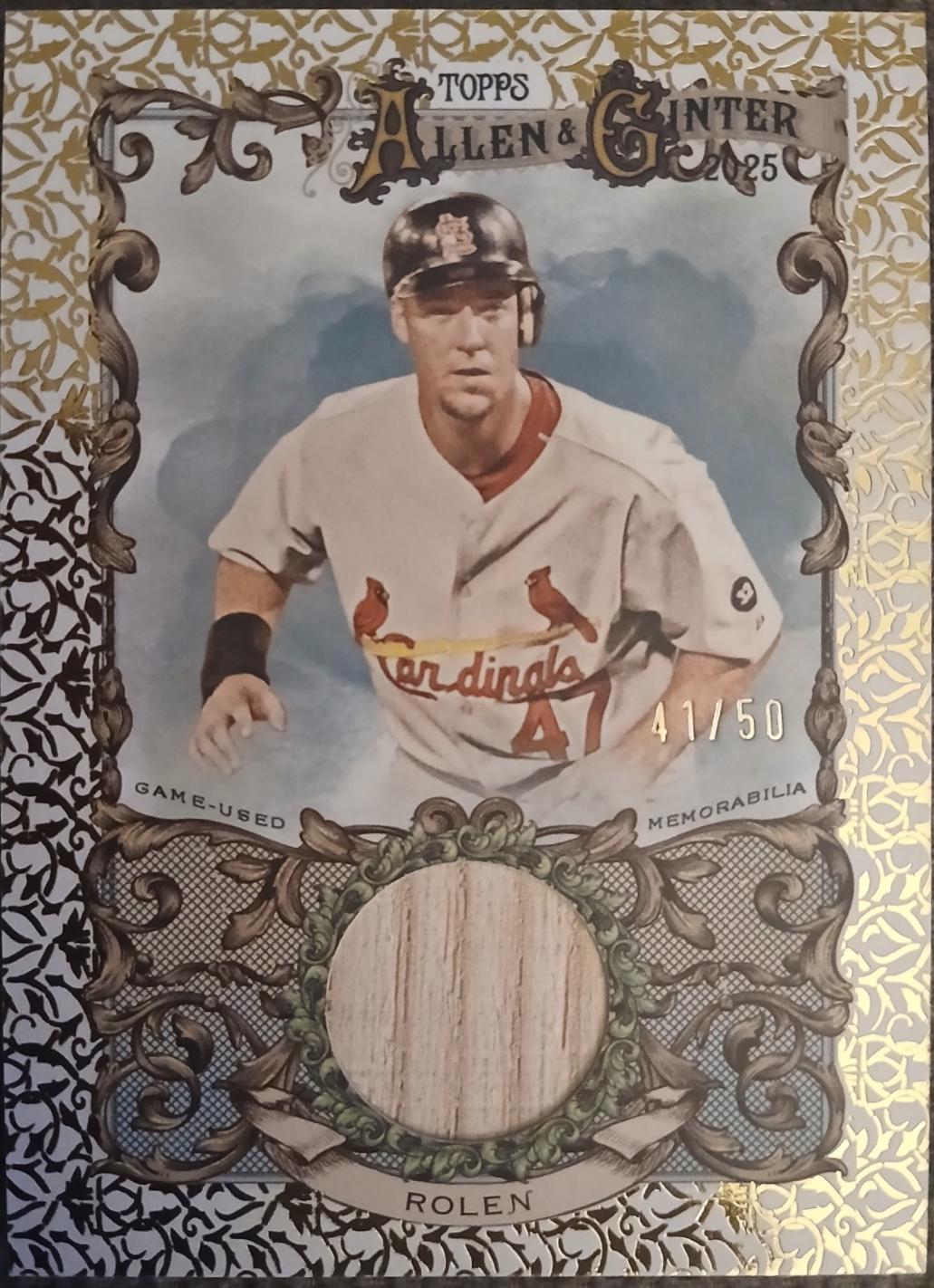 Scott Rolen [Gold Foil] #AGR-SR Prices | 2025 Topps Allen and Ginter ...