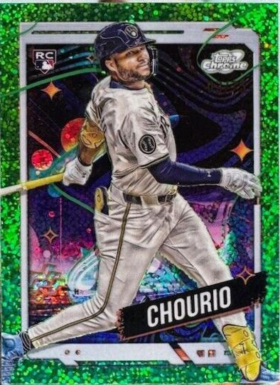 Jackson Chourio [Green Space Dust Refractor] #179