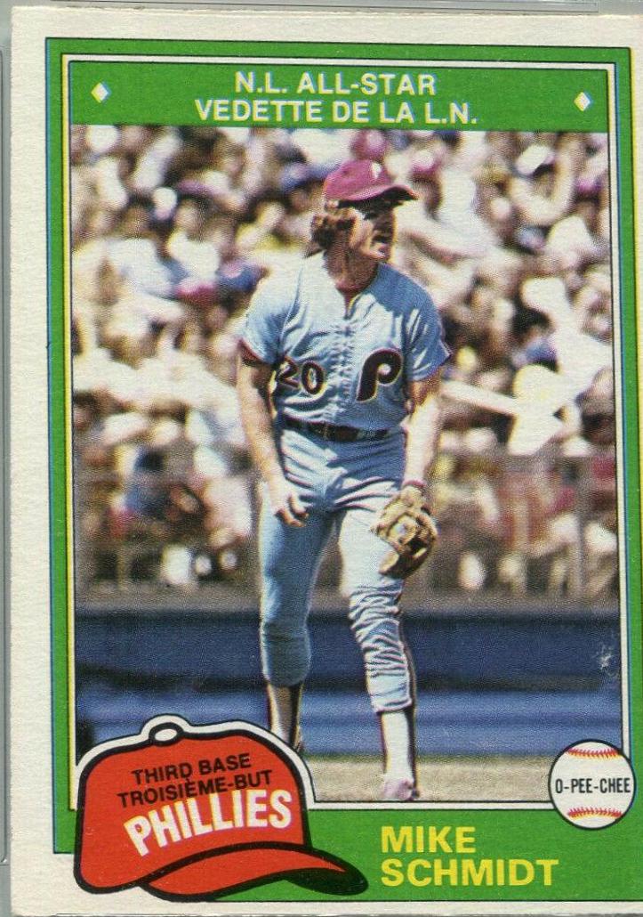 1981 Mike Schmidt [Gray Back] #207