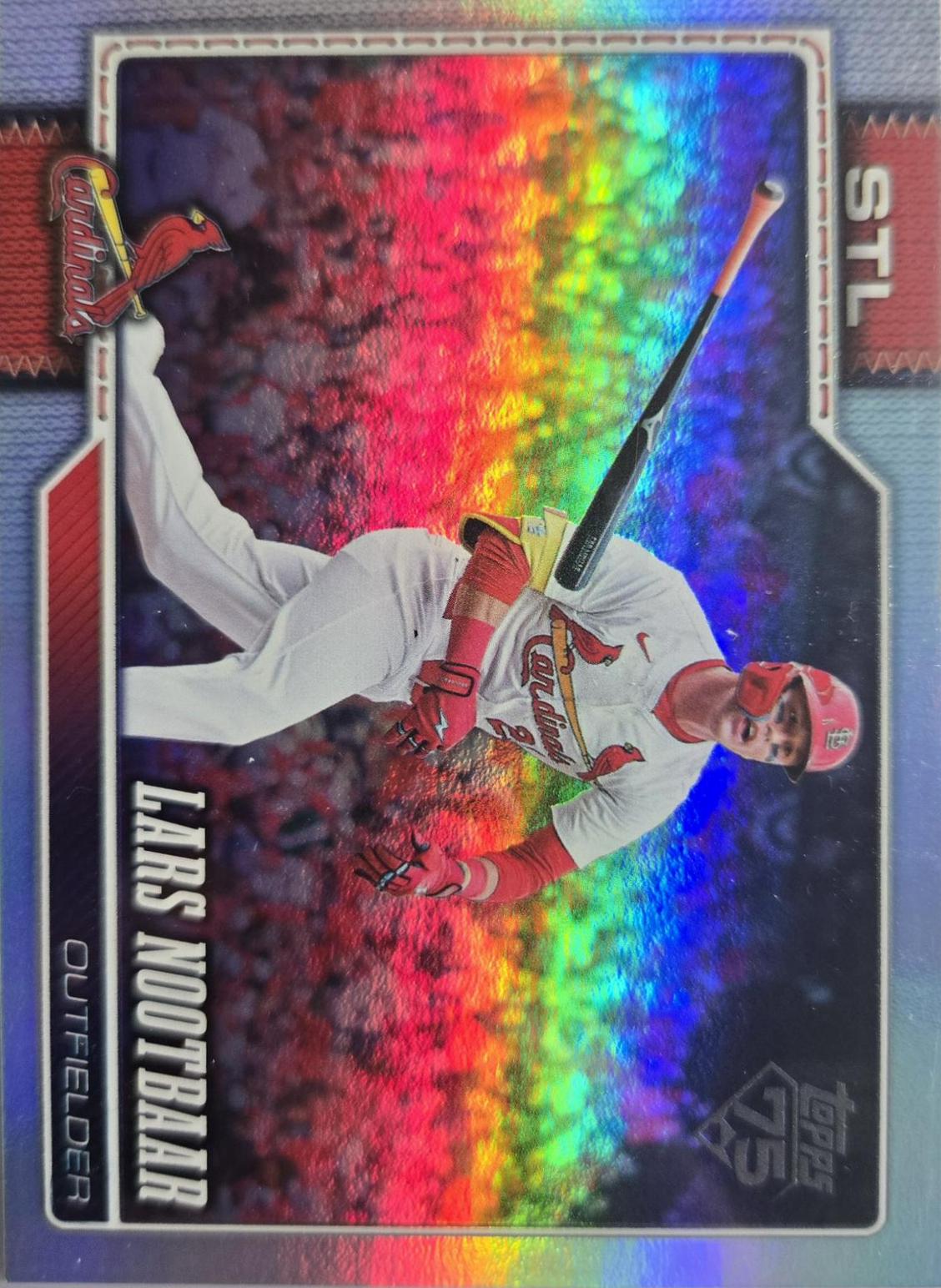 2026 Topps Series 2 Lars Nootbaar [Rainbow Foil] #441 card