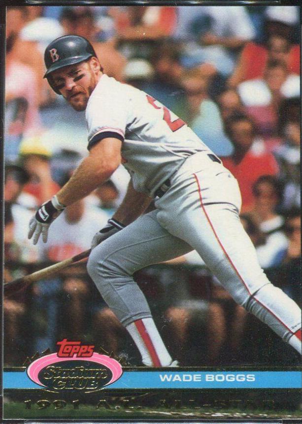 Wade Boggs #18 Baseball Cards 1992 Stadium Club Skydome
