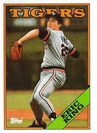 Eric King #499 Baseball Cards 1988 Topps