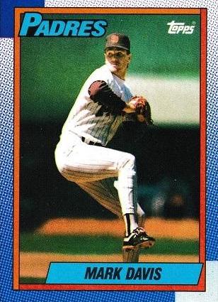 Mark Davis #205 Baseball Cards 1990 Topps