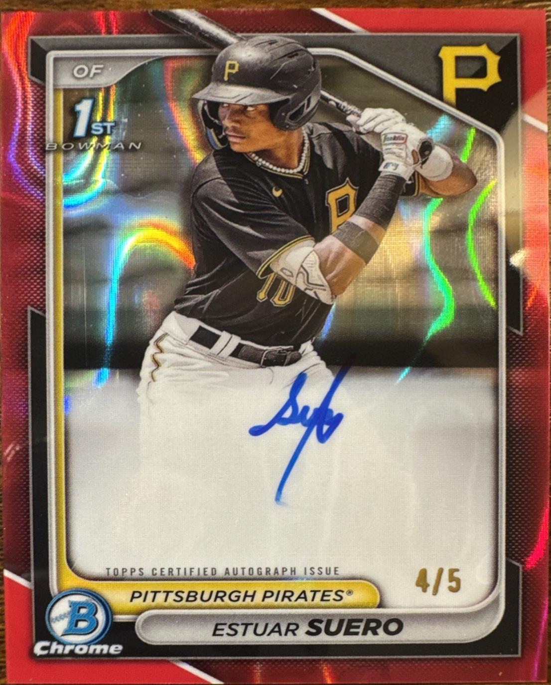 Estuar Suero [Red Lava Refractor] #CPA-ES