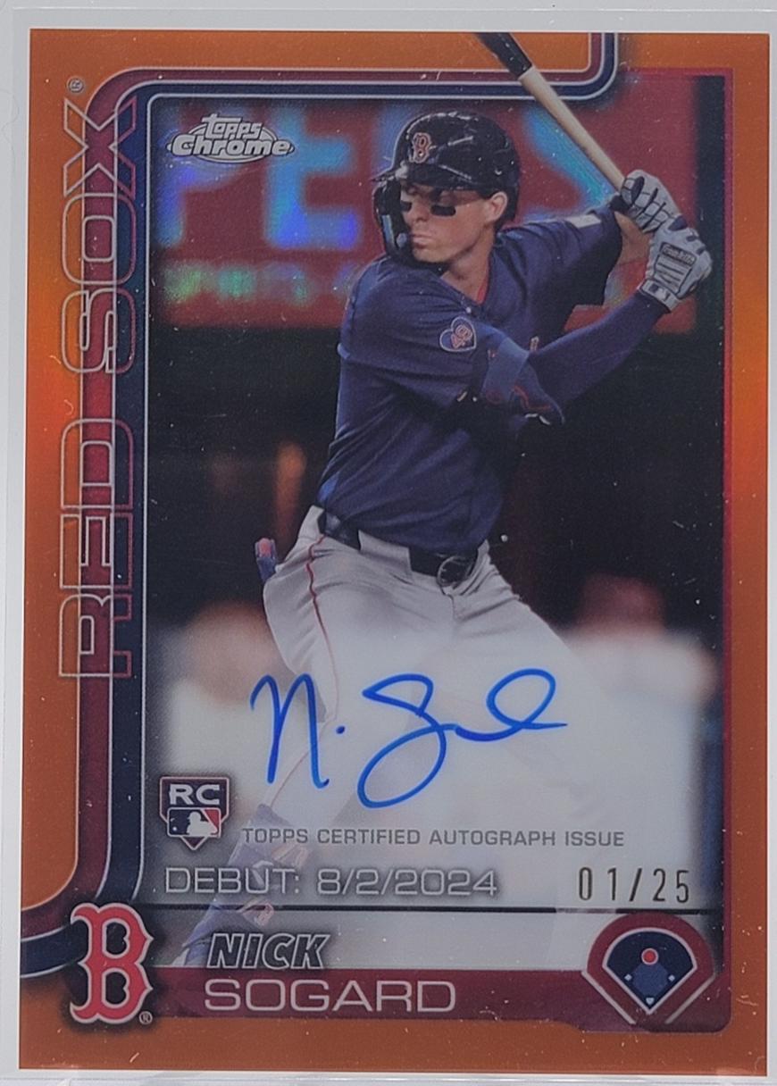 Nick Sogard [Orange Refractor] #CRDA-NS
