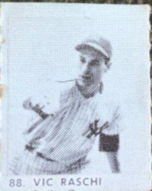 Vic Raschi #88 1950 R423 Baseball