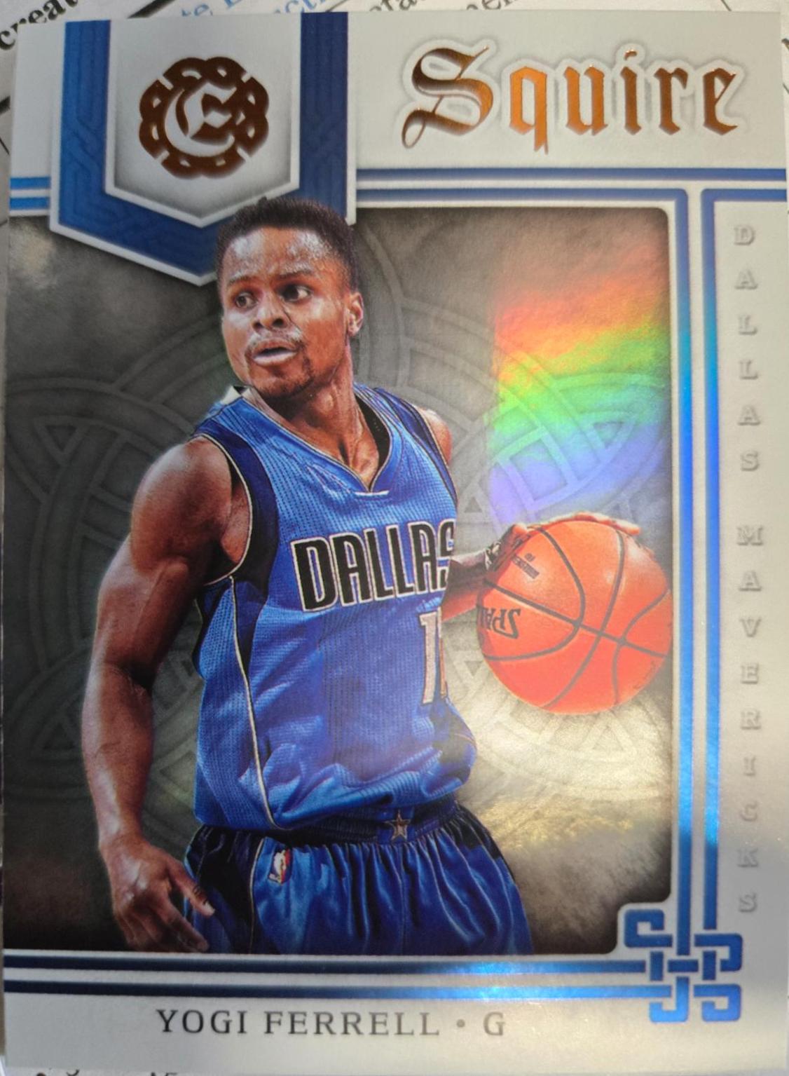 Yogi Ferrell #9 Basketball Cards 2016 Panini Excalibur Squire