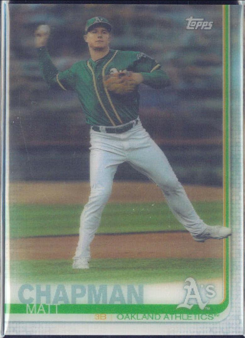 Matt Chapman #166 Baseball Cards 2019 Topps on Demand 3D