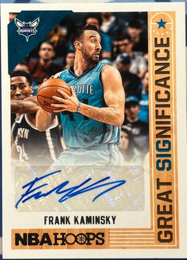 Frank Kaminsky #GS-FK 2017 Panini Hoops Great Significance Basketball