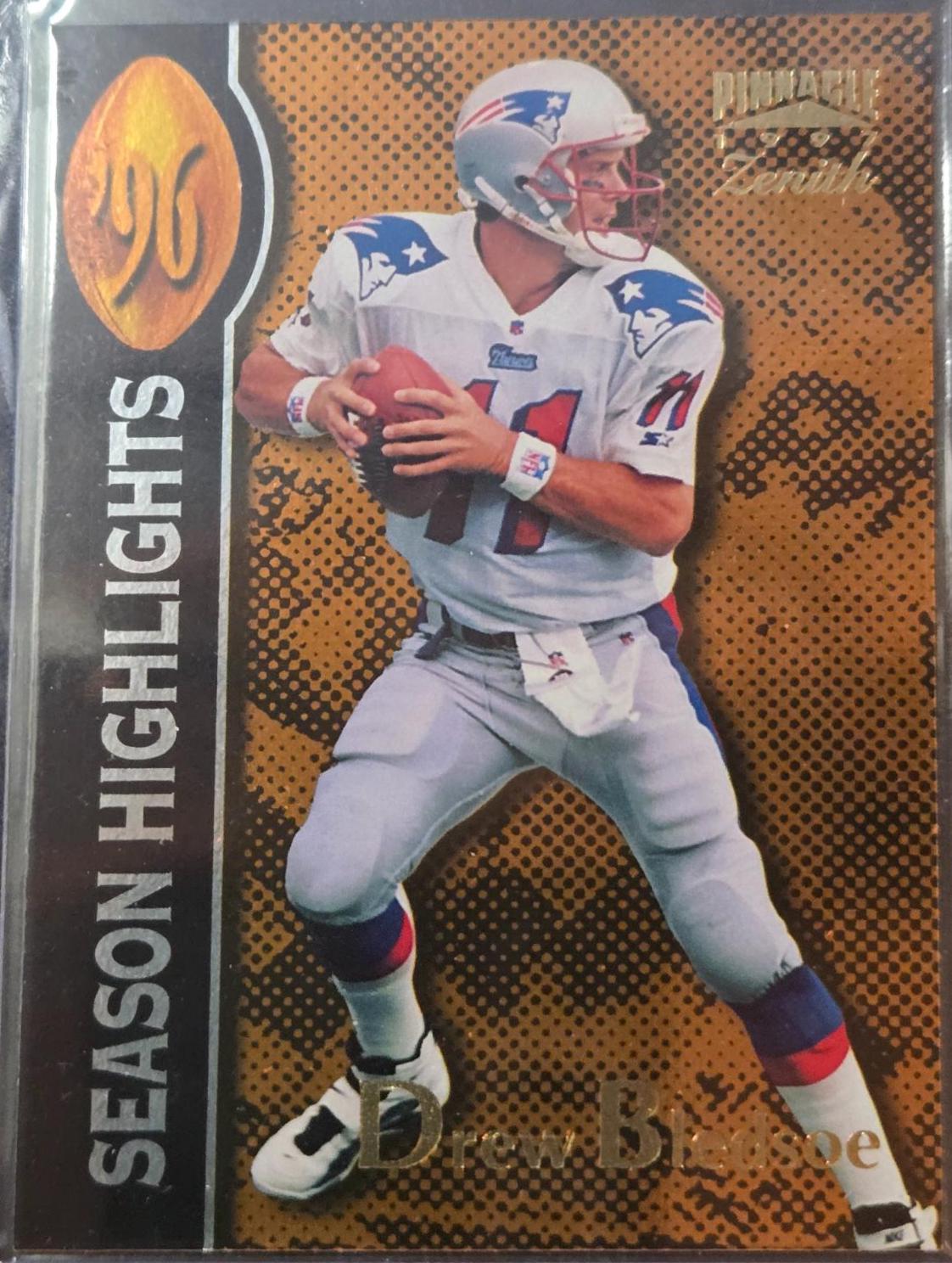 Drew Bledsoe #144 Football Cards 1996 Zenith
