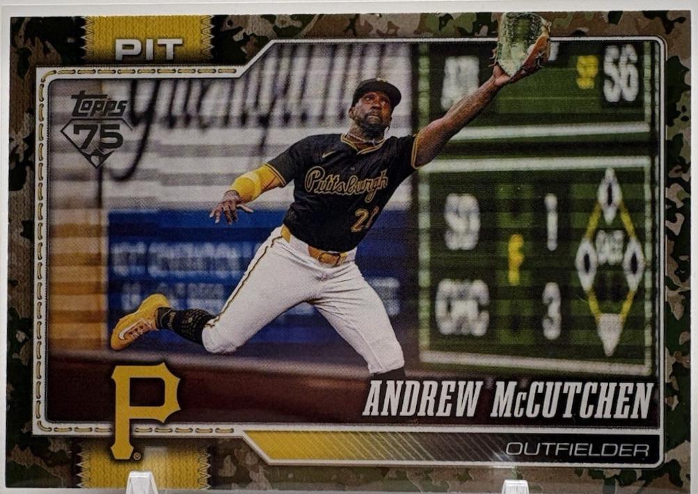 Andrew McCutchen [Memorial Day Camo] (2026 Topps)
