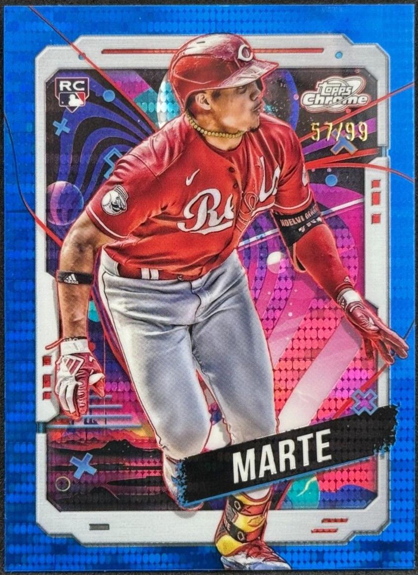 Noelvi Marte [Blue Moon Refractor] #16