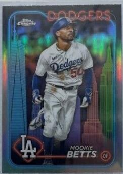 Mookie Betts #296 2024 Topps Chrome Baseball