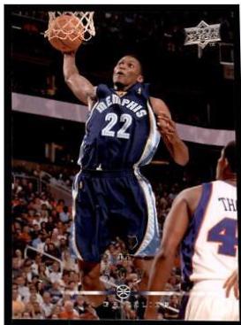 Rudy Gay #92 Basketball Cards 2008 Upper Deck