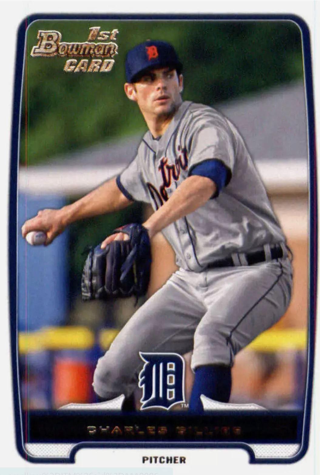 Charles Gillies #98 2012 Bowman Draft Picks & Prospects Baseball