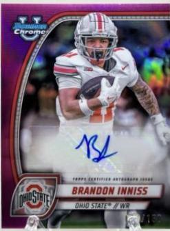 Brandon Inniss [Fuchsia Refractor] #PA-BIN