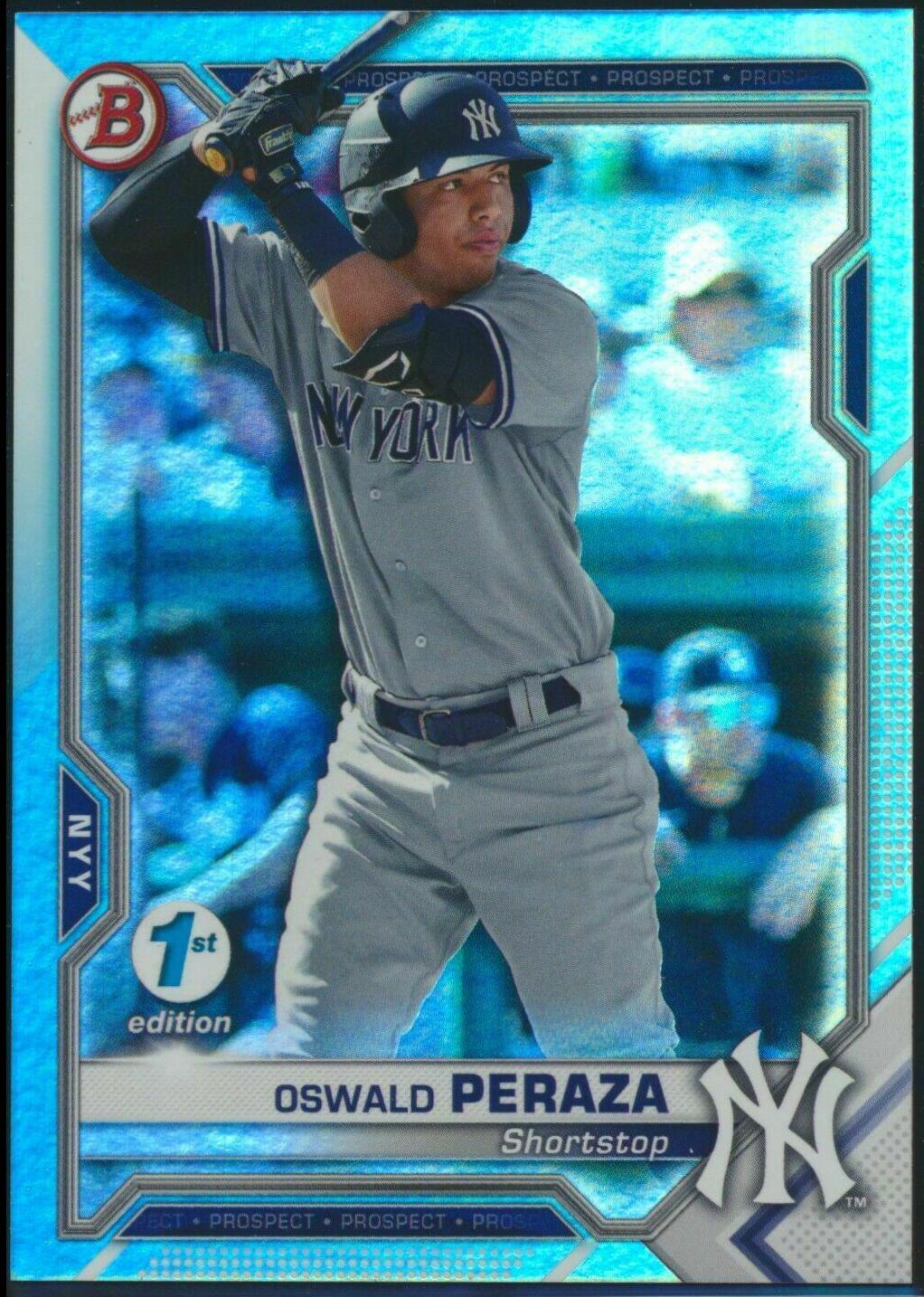 Oswald Peraza [Sky Blue Foil] #BFE-50