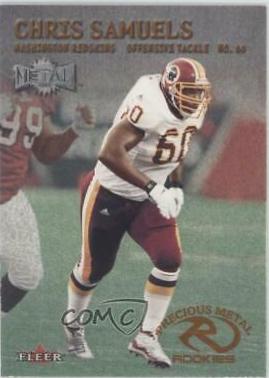 Chris Samuels #221 Football Cards 2000 Metal