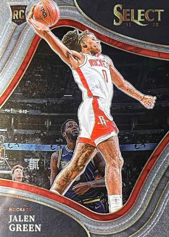 Jalen Green #234 Basketball Cards 2021 Panini Select