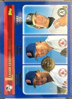 Barry Zito / Derek Lowe / Pedro Martinez