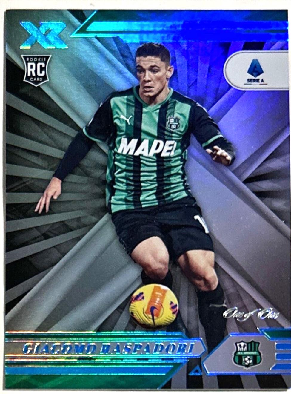 Giacomo Raspadori #137 Soccer Cards 2021 Panini Chronicles Serie A