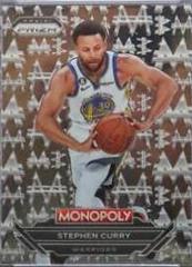 Stephen Curry #M8 Basketball Cards 2022 Panini Prizm Monopoly Money White Prices