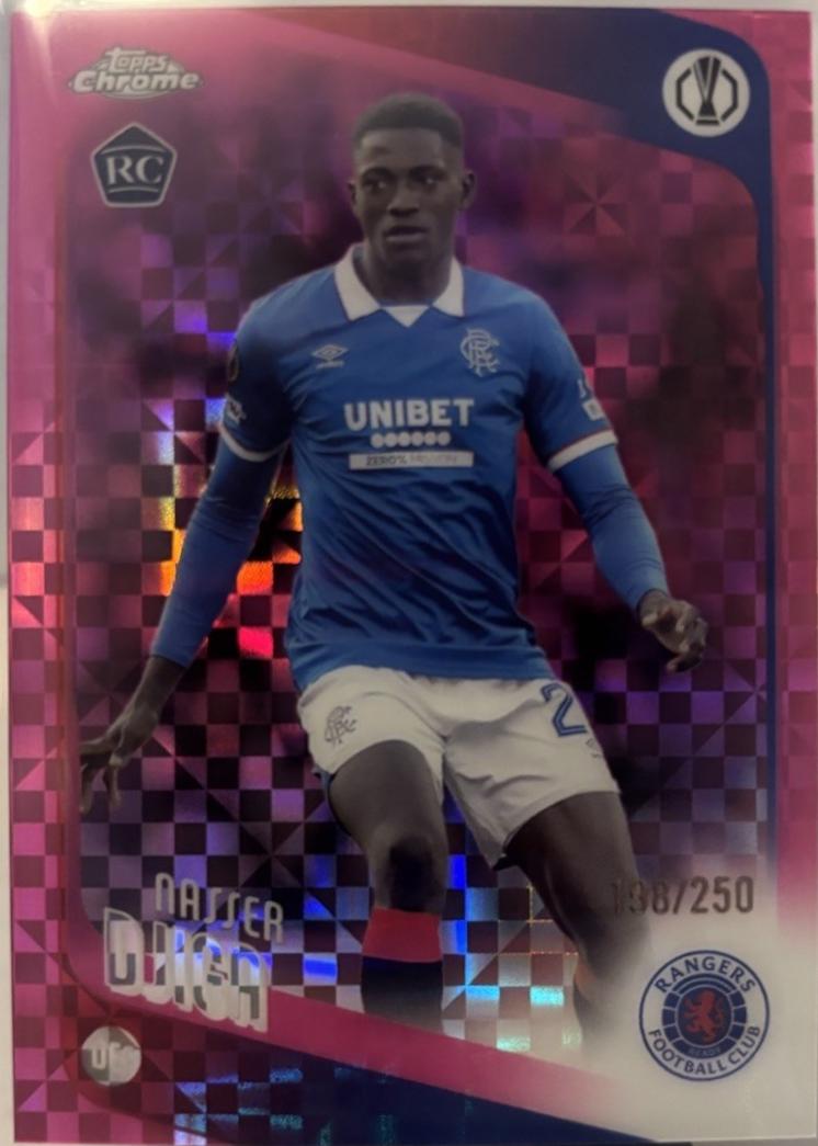 Nasser Djiga [Pink X-Fractor] #140
