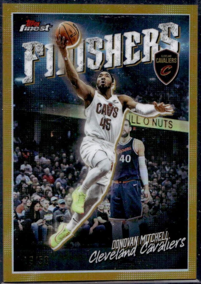Donovan Mitchell [Gold Refractor] #FI-7