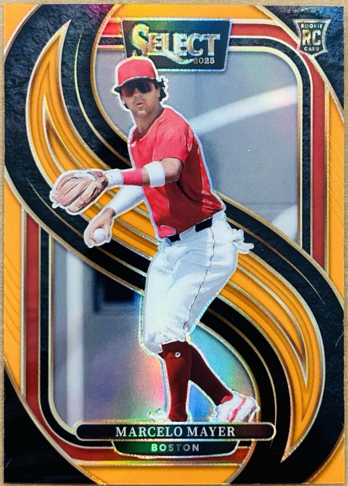 Marcelo Mayer [Orange] #187 Prices | 2025 Panini Select | Baseball