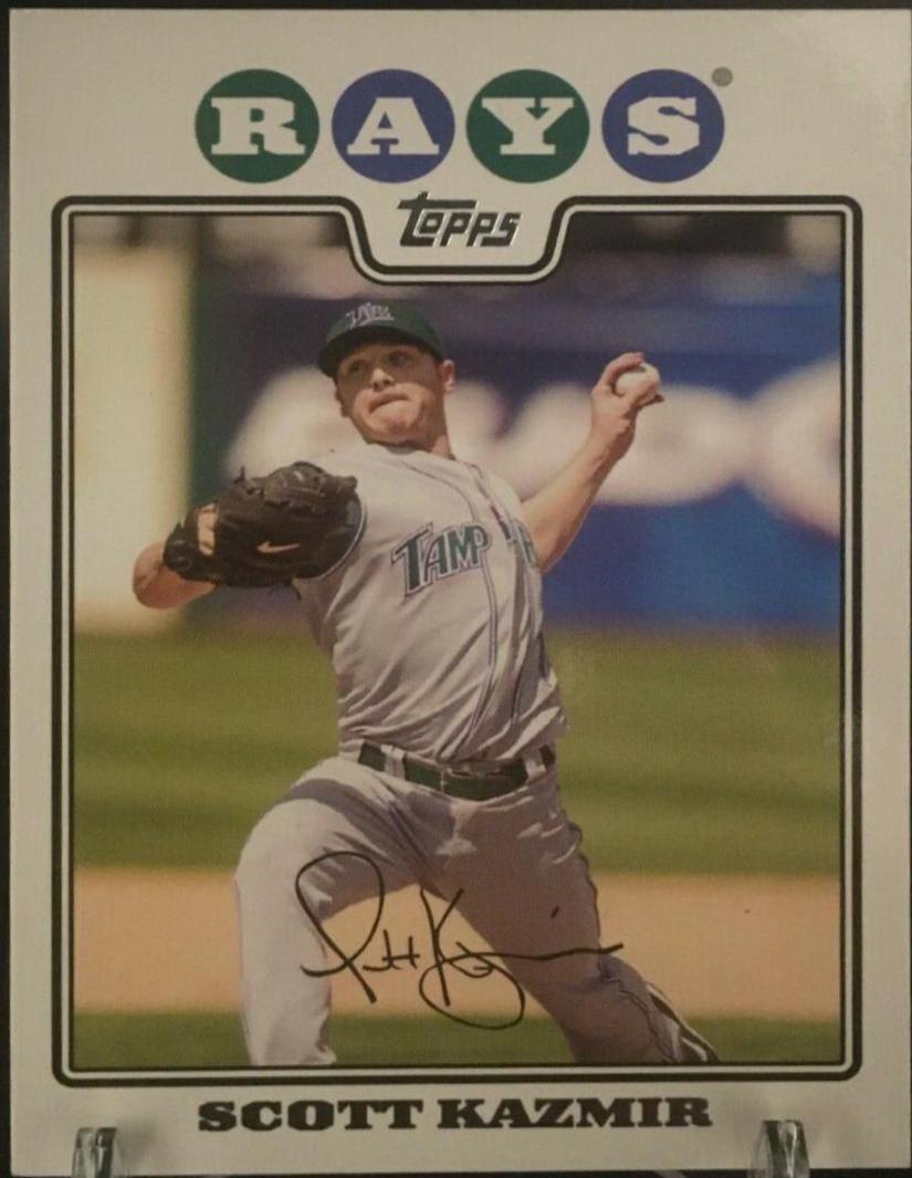 Scott Kazmir #5 Baseball Cards 2008 Topps