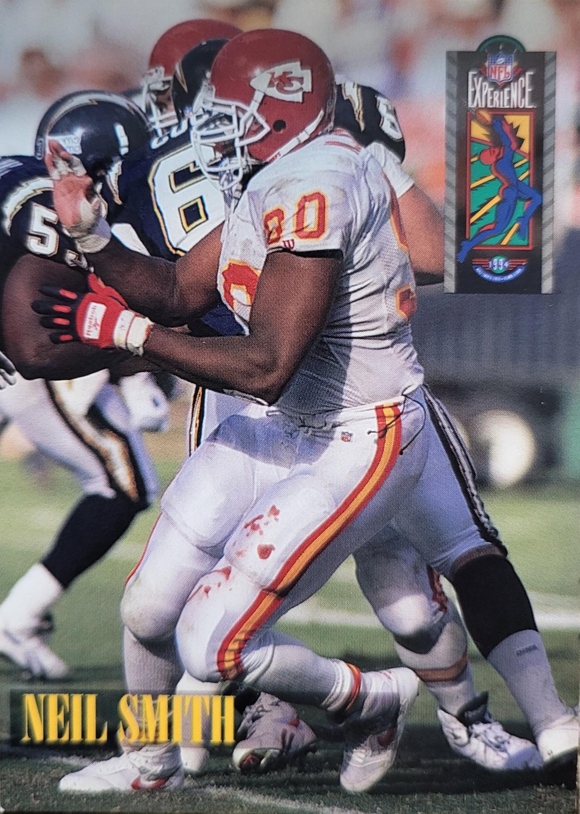 Neil Smith #44 Football Cards 1994 Classic NFL Experience
