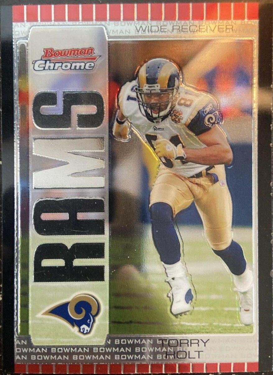 Torry Holt #95 2005 Bowman Chrome Football