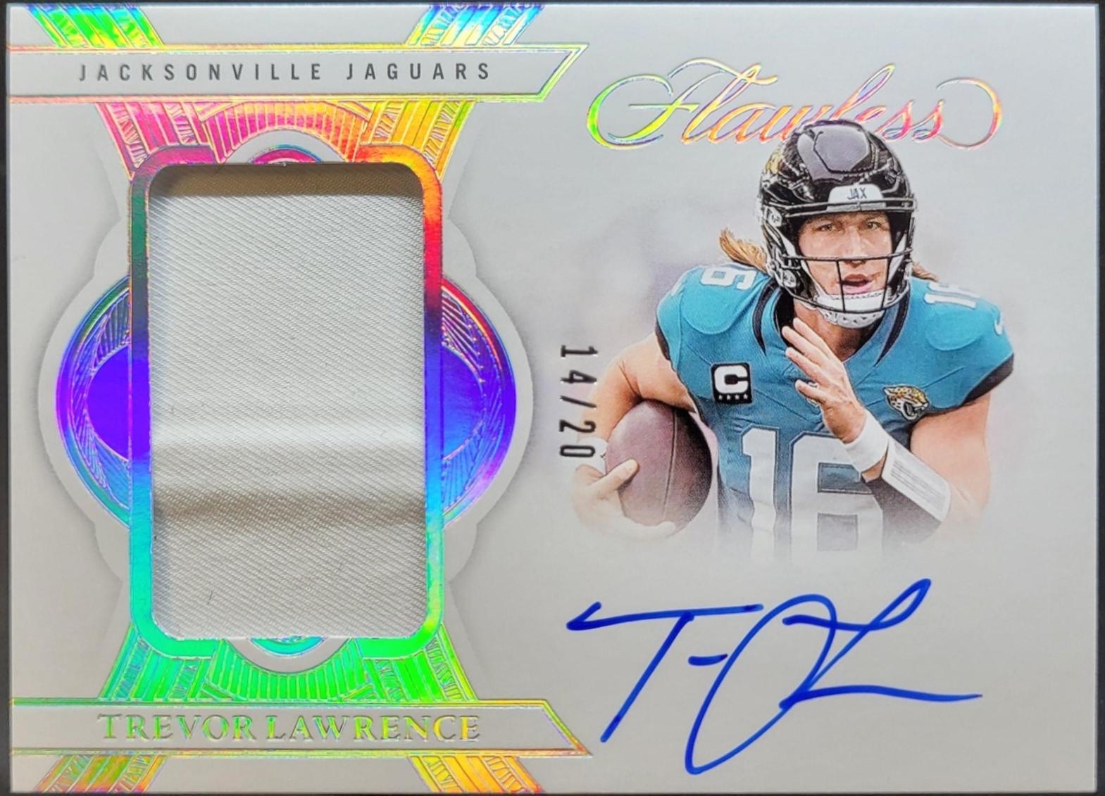 Trevor Lawrence #2 Prices | 2025 Panini Flawless Patch Autograph