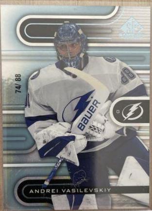 Andrei Vasilevskiy #69 2022-23 SP Game Used Hockey
