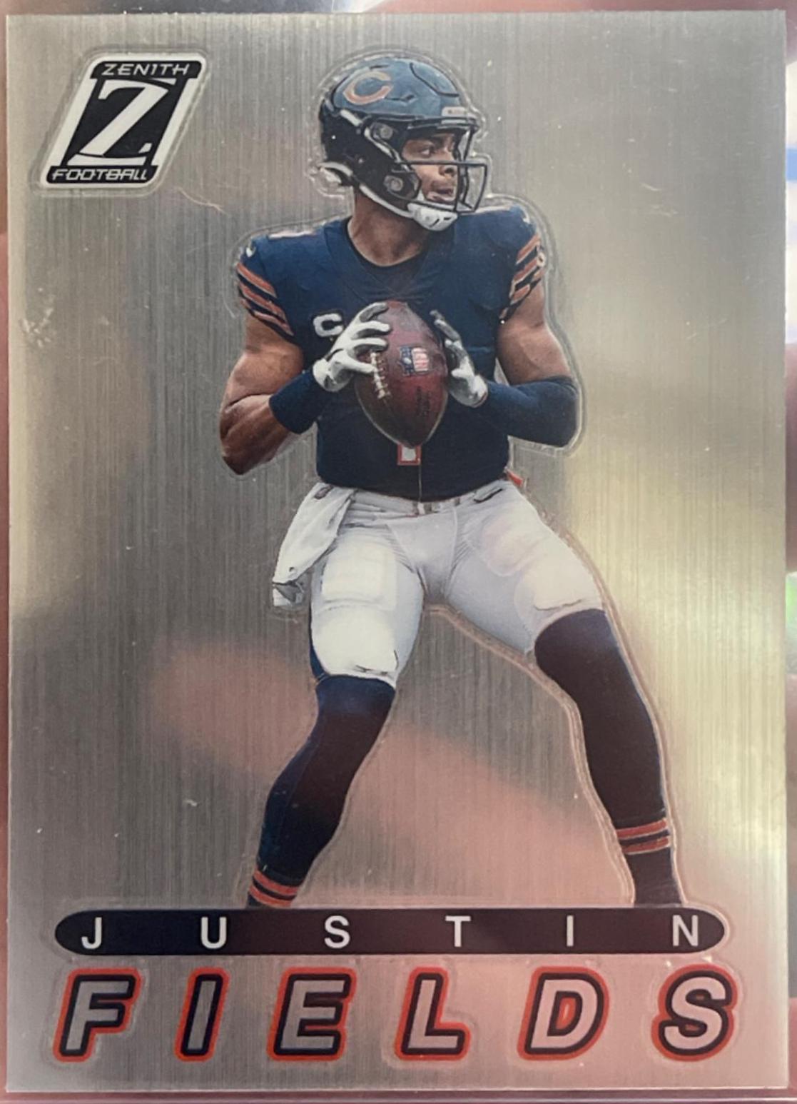 Justin Fields #13 Football Cards 2023 Panini Zenith Pacific
