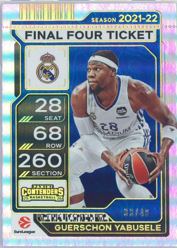 Guerschon Yabusele [Final Four Ticket] #92