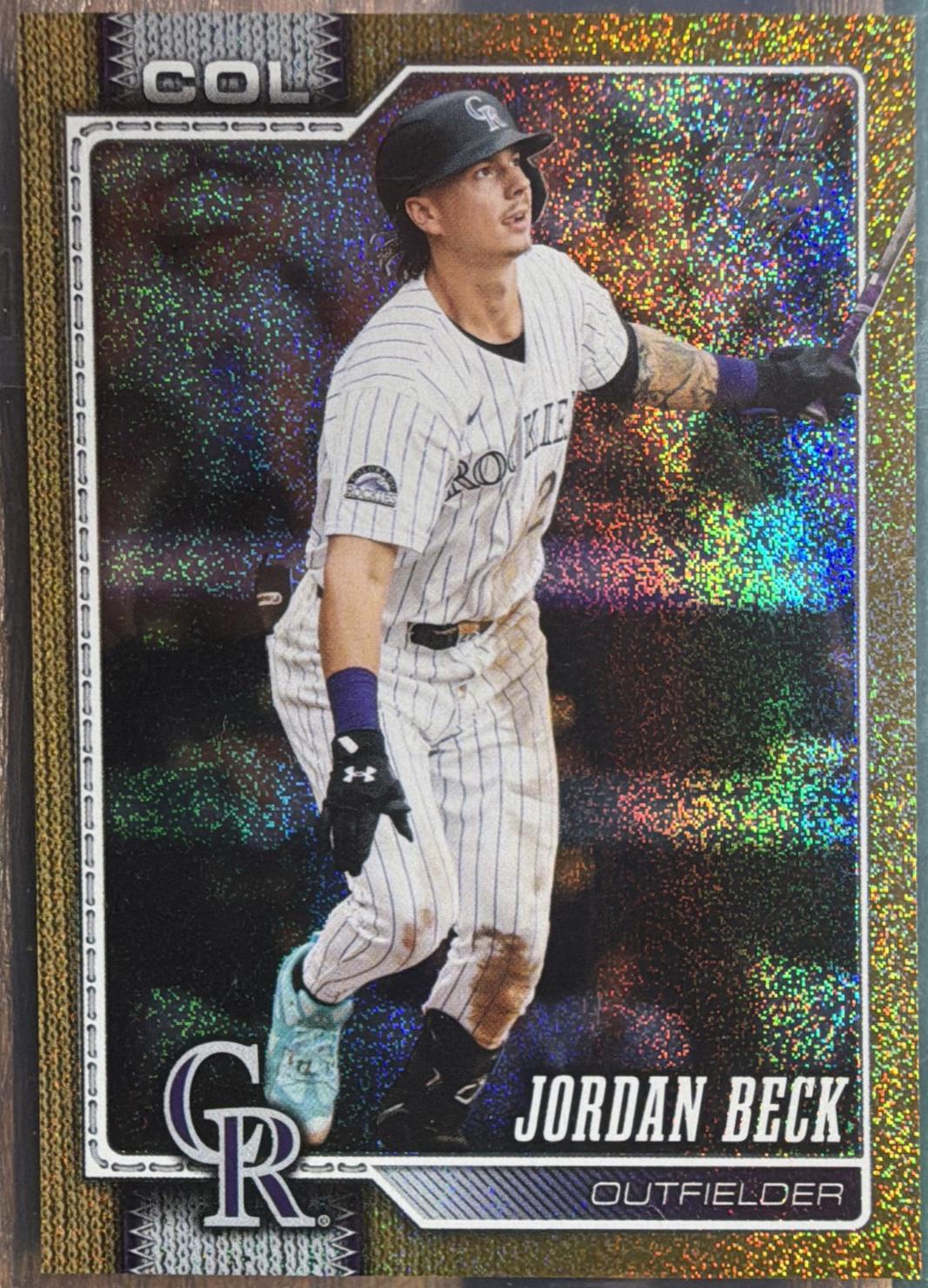Jordan Beck [Gold Holo] #12