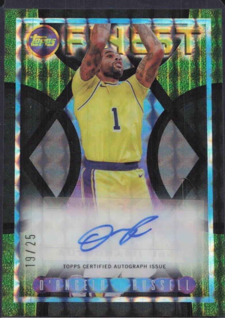 D'Angelo Russell [Black Geometric Refractor] #FLA-DR