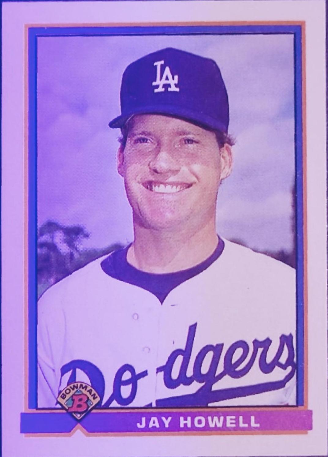 Jay Howell #603 Baseball Cards 1991 Bowman