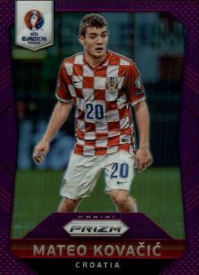 Mateo Kovacic [Purple Prizm] #188 Soccer Cards 2016 Panini Prizm UEFA