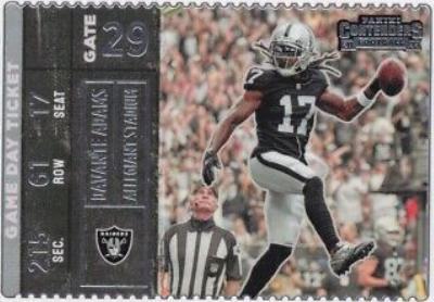 Davante Adams #GDT-DAD Football Cards 2022 Panini Contenders Game Day Ticket