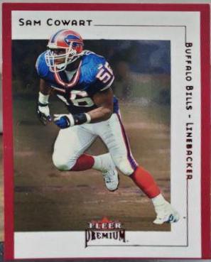 Sam Cowart #90SR 2001 Fleer Premium Football