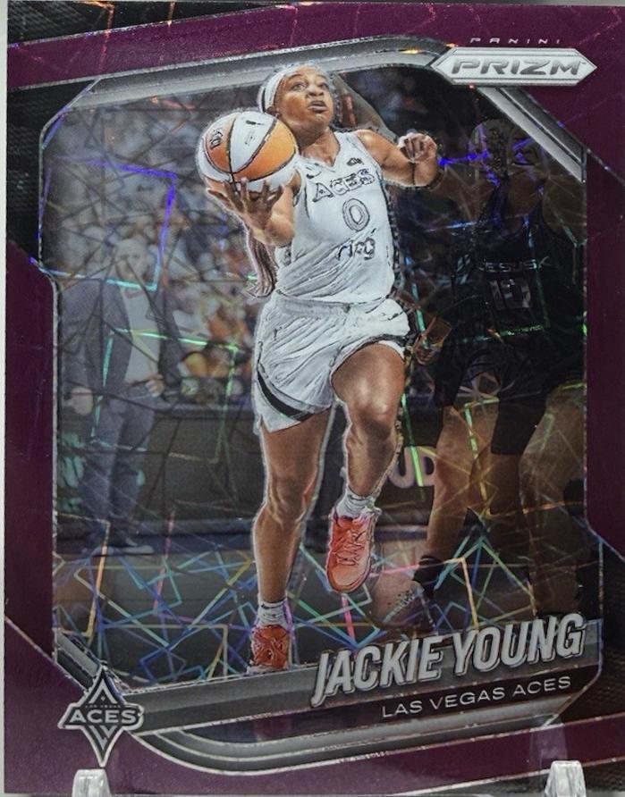 Jackie Young [Purple] #23