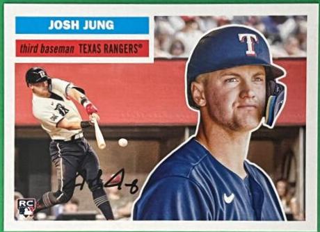 Josh Jung #10 Baseball Cards 2023 Topps Archives