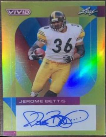 Jerome Bettis [Prismatic Yellow] #BA-JB2