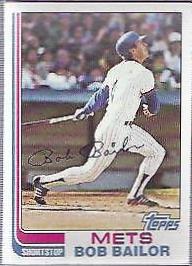 1982 Topps Bob Bailor #79 card