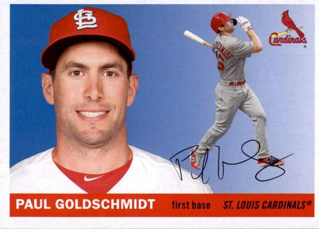 Paul Goldschmidt #2 Baseball Cards 2020 Topps Archives
