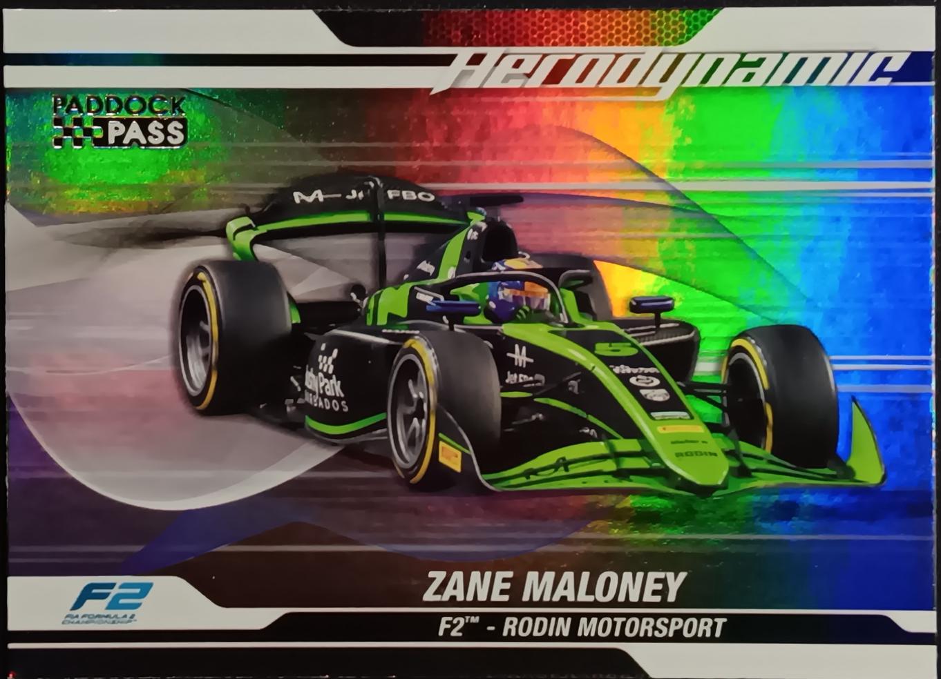 Zane Maloney #AD-14 Racing Cards 2024 Topps Paddock Pass Formula 1 Aerodynamic