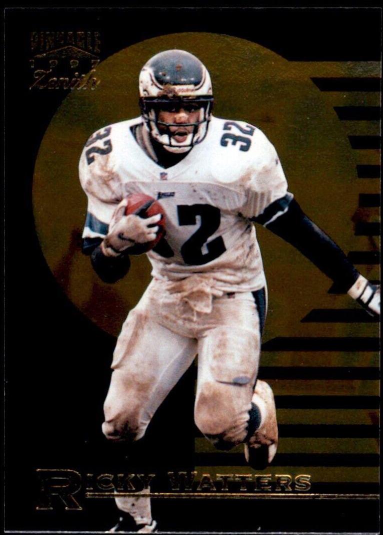 Ricky Watters #10 Football Cards 1997 Zenith
