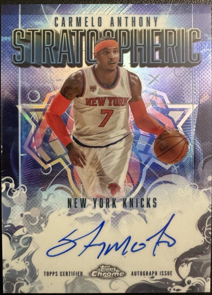 Carmelo Anthony [Refractor] #SM-CA